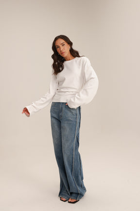 חולצת אולה לבנה