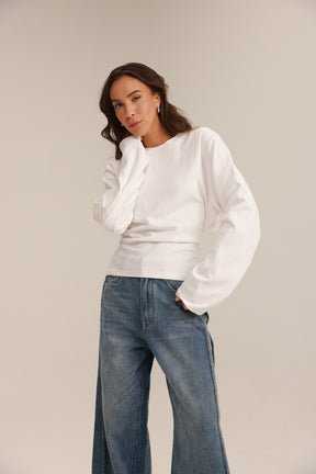 חולצת אולה לבנה