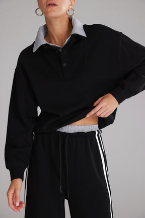 חליפת סול שחורה