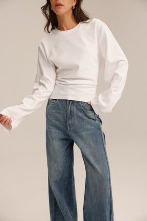 חולצת אולה לבנה