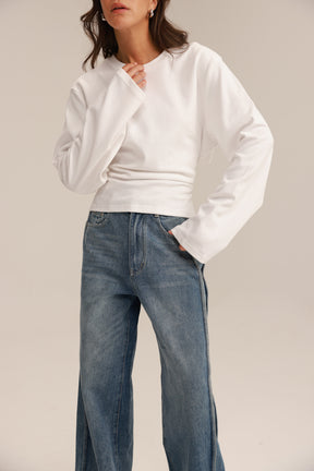 חולצת אולה לבנה