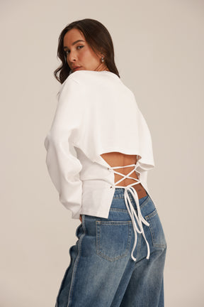 חולצת אולה לבנה