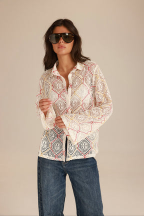 חולצת ליאנה מכופתרת