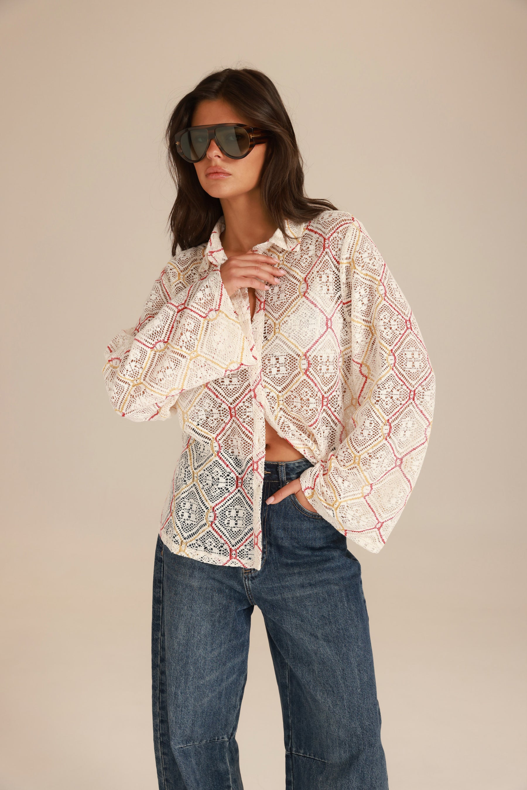 חולצת ליאנה מכופתרת