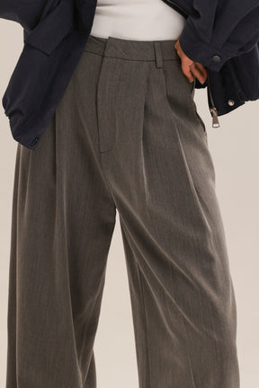 מכנסי זואי אפורים