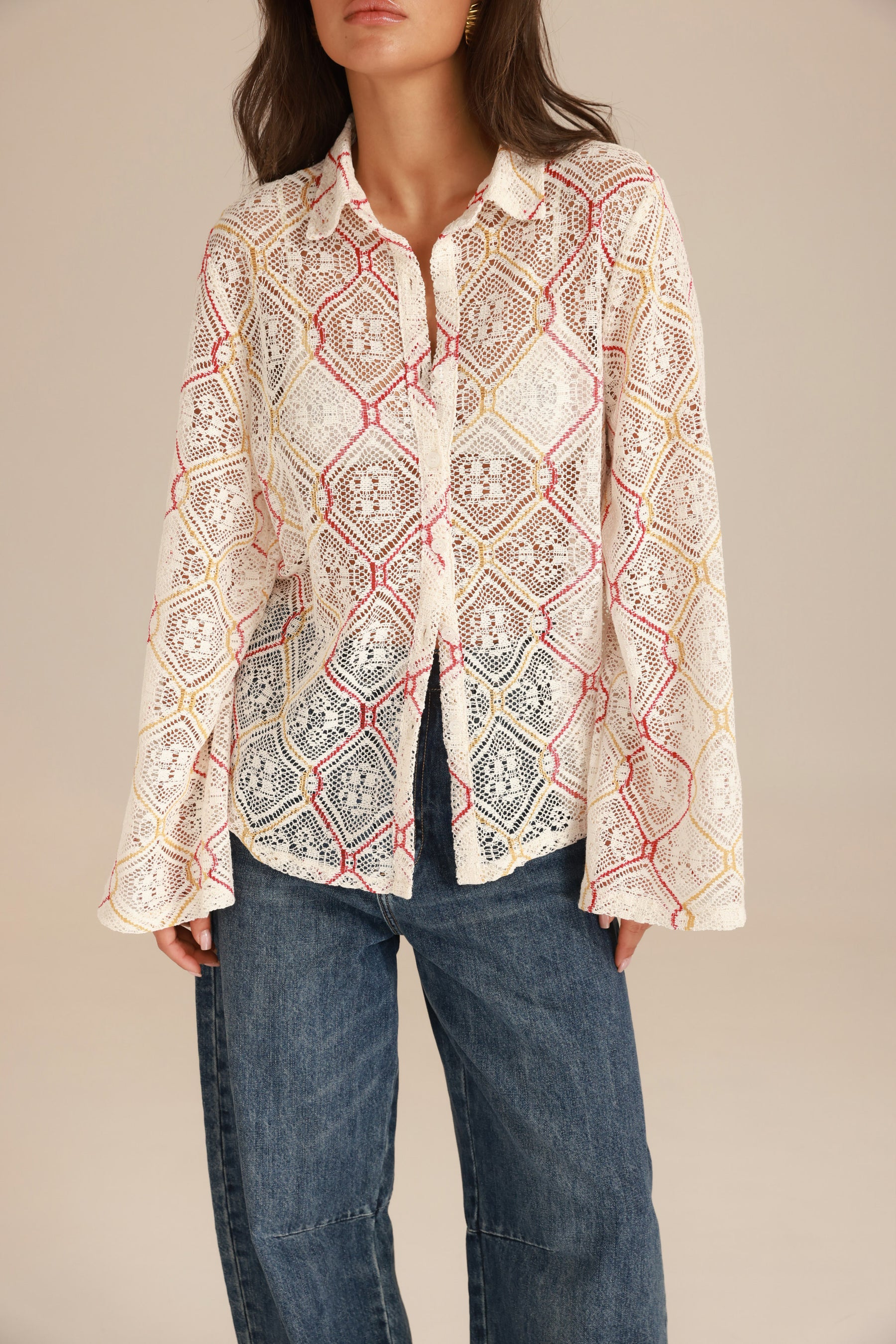 חולצת ליאנה מכופתרת