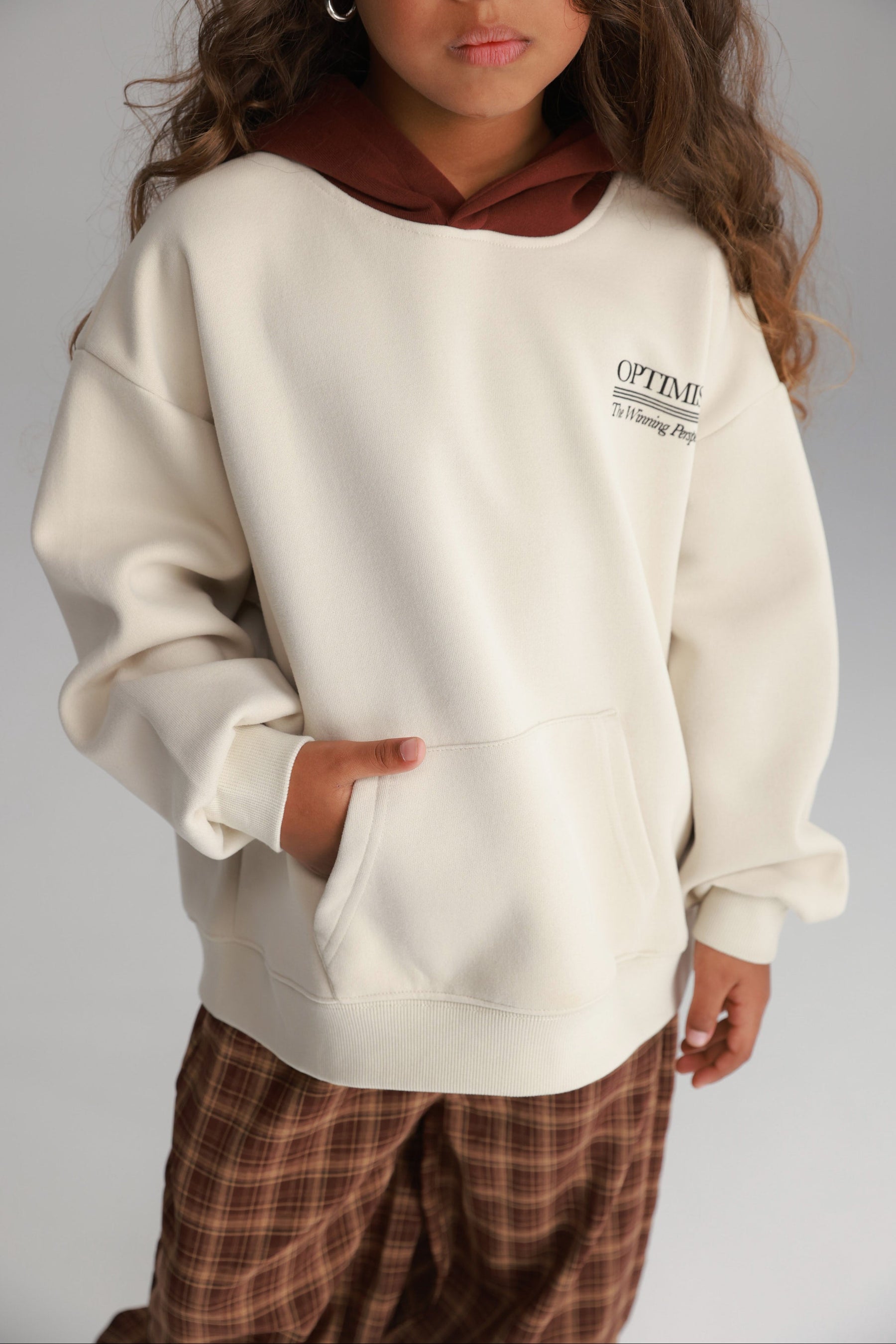 סוויטשירט קופר שמנת