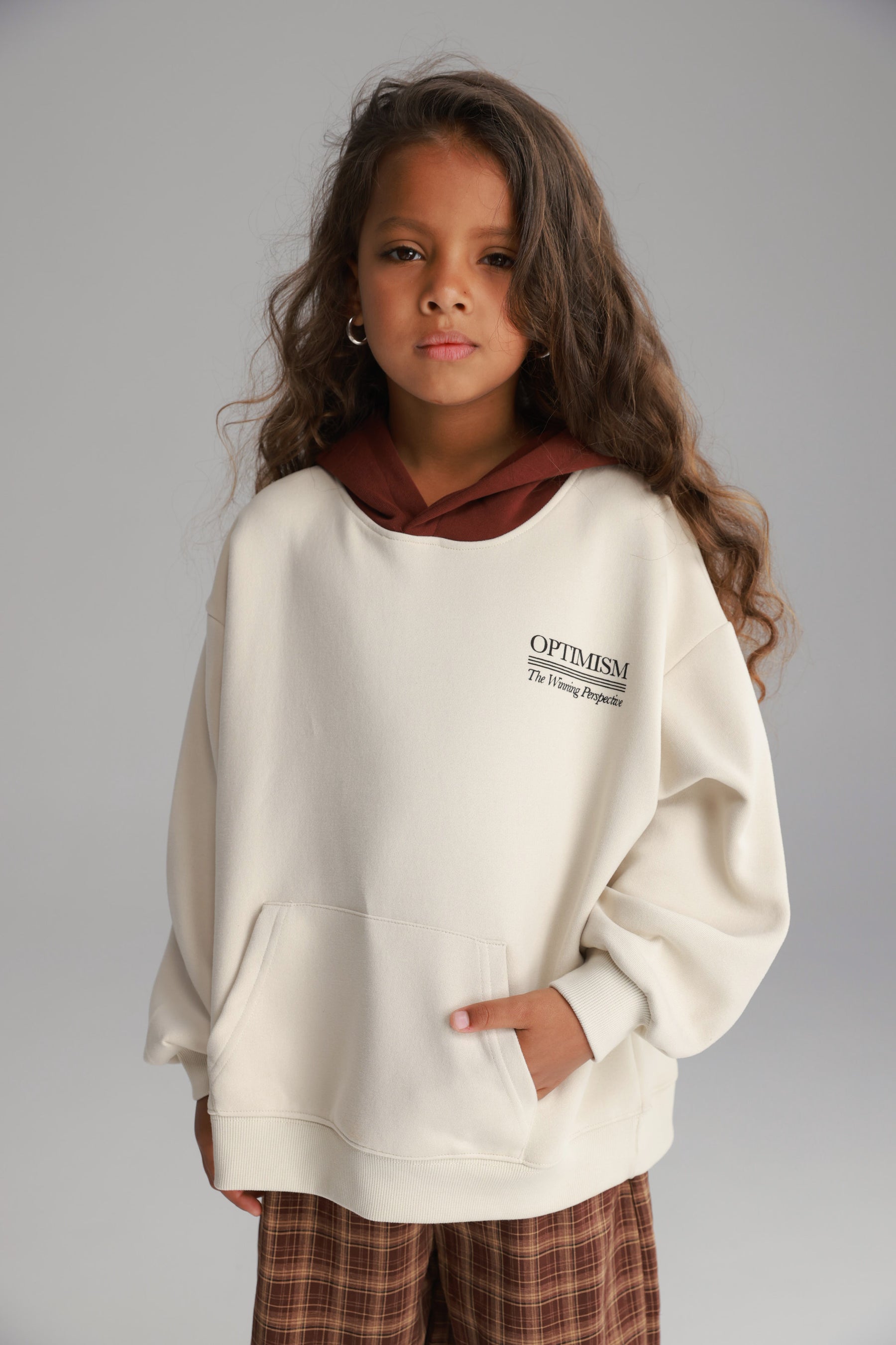 סוויטשירט קופר שמנת