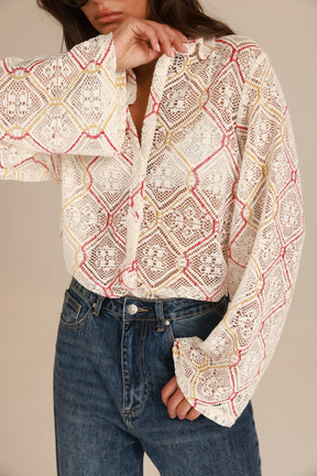 חולצת ליאנה מכופתרת