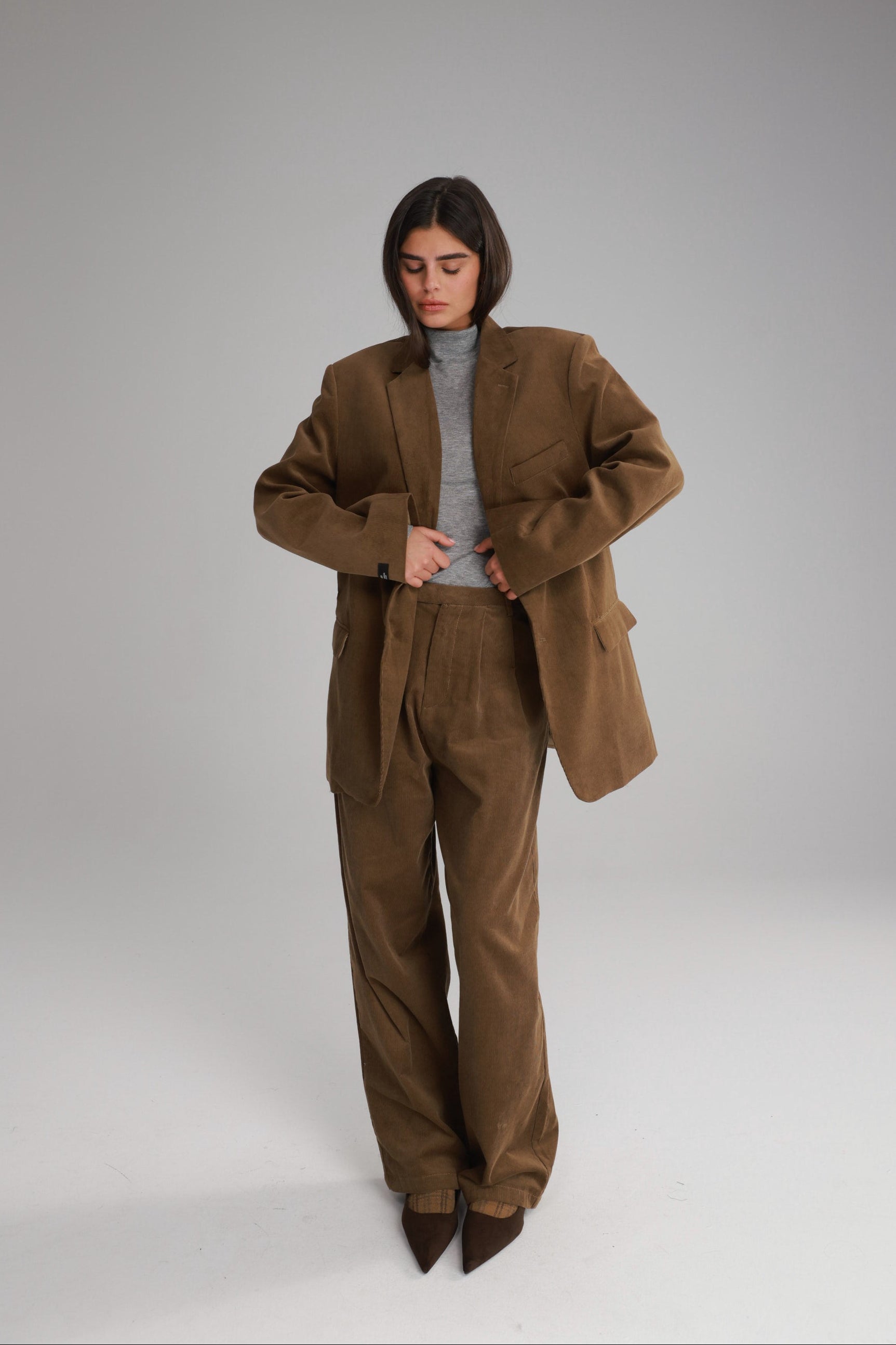 מכנסי מון קורדרוי חאקי