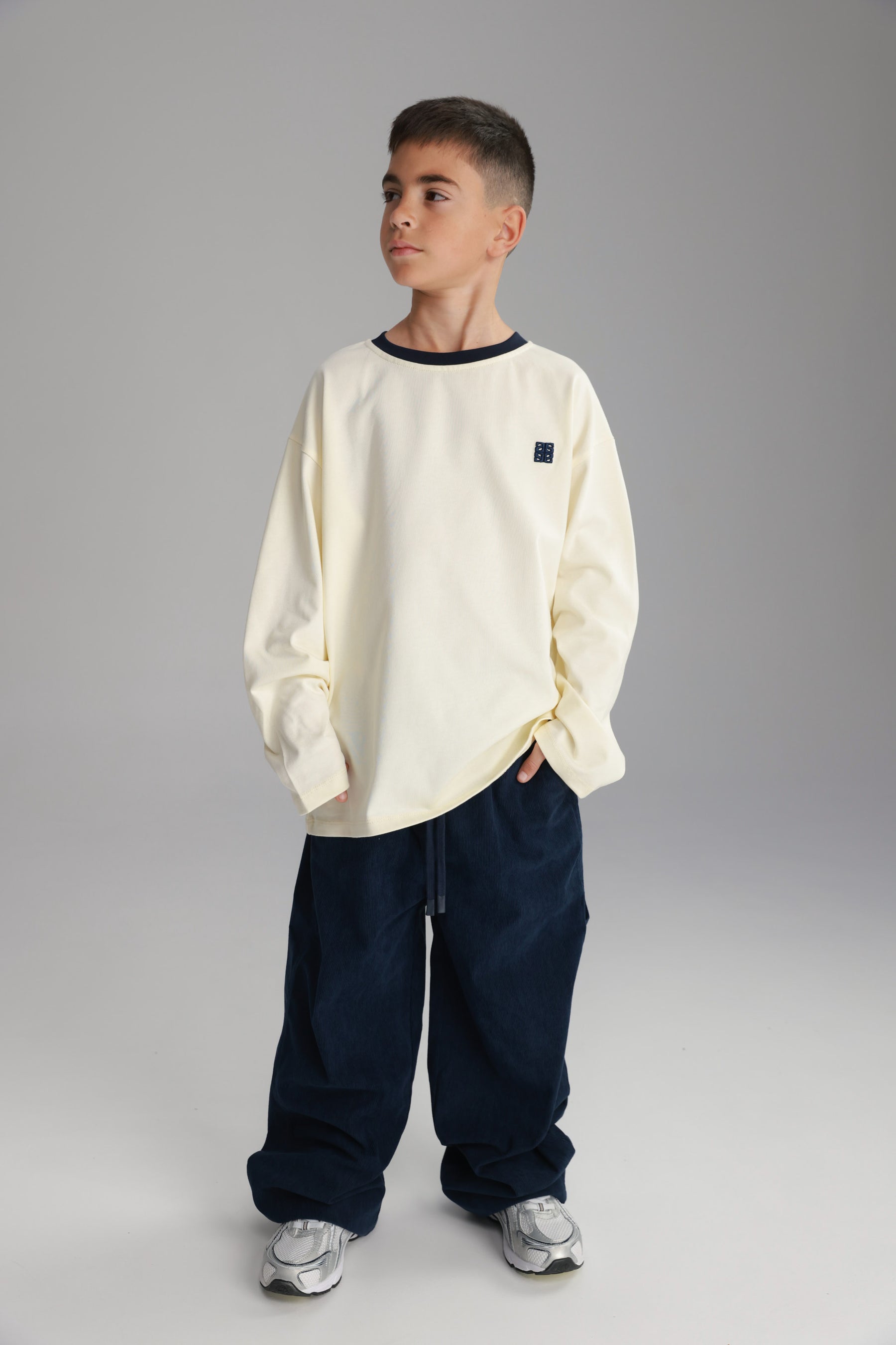 מכנסי ג'ורג' נייבי