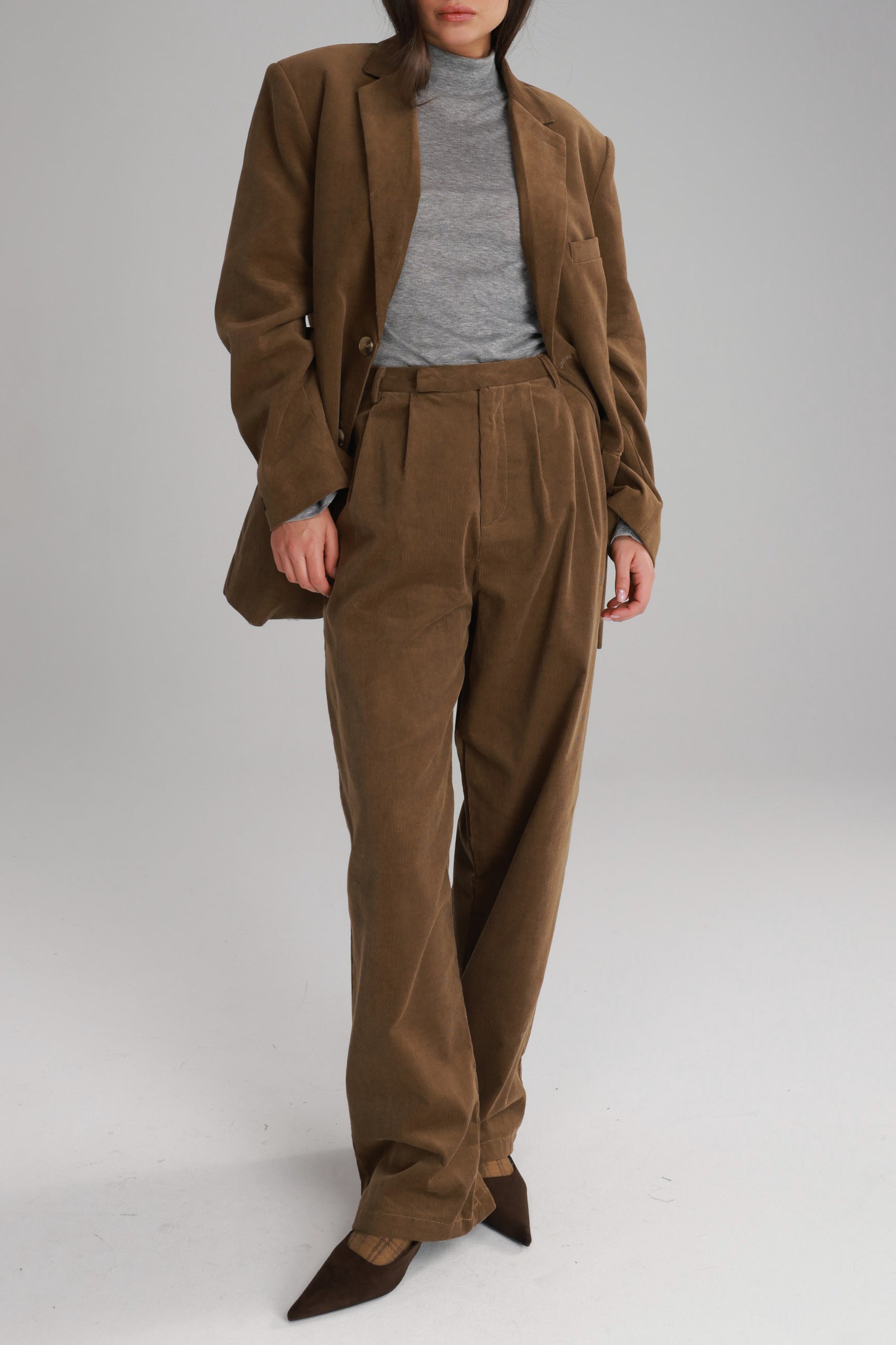 מכנסי מון קורדרוי חאקי