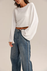 חולצת מלני לבנה