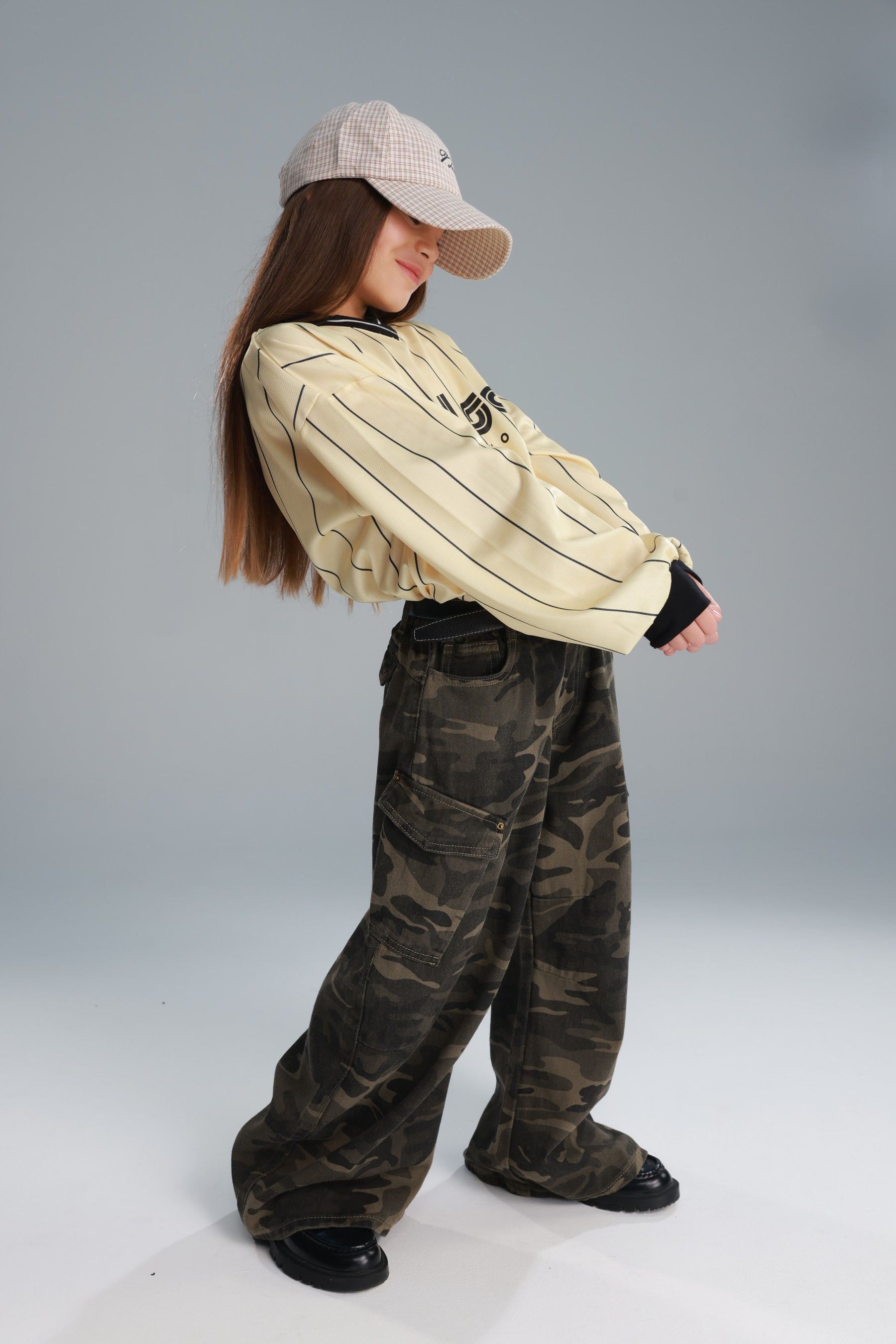 חולצת דאני צהוב חמאה