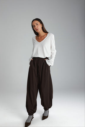 חולצת ג'ין לבנה