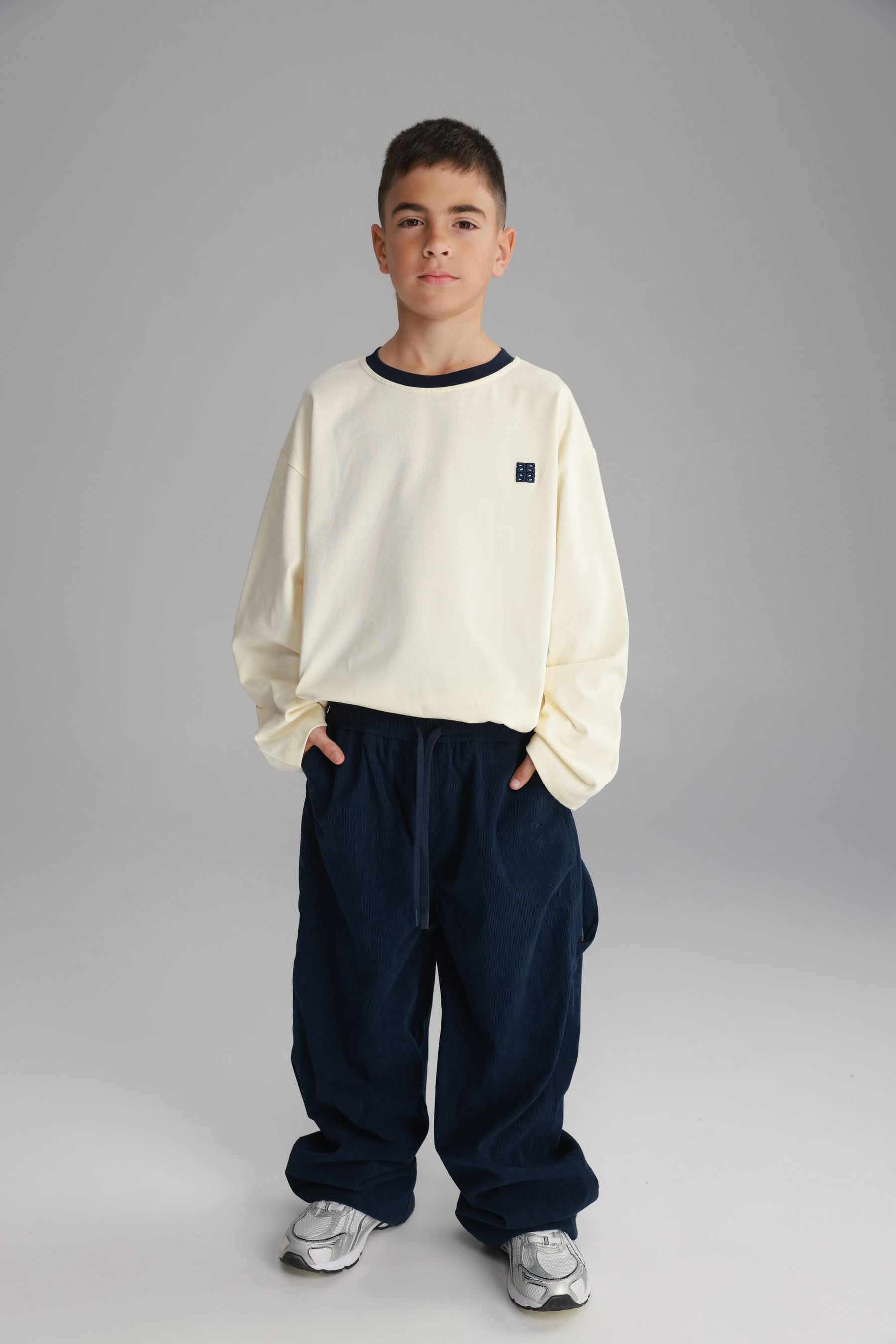 מכנסי ג'ורג' נייבי