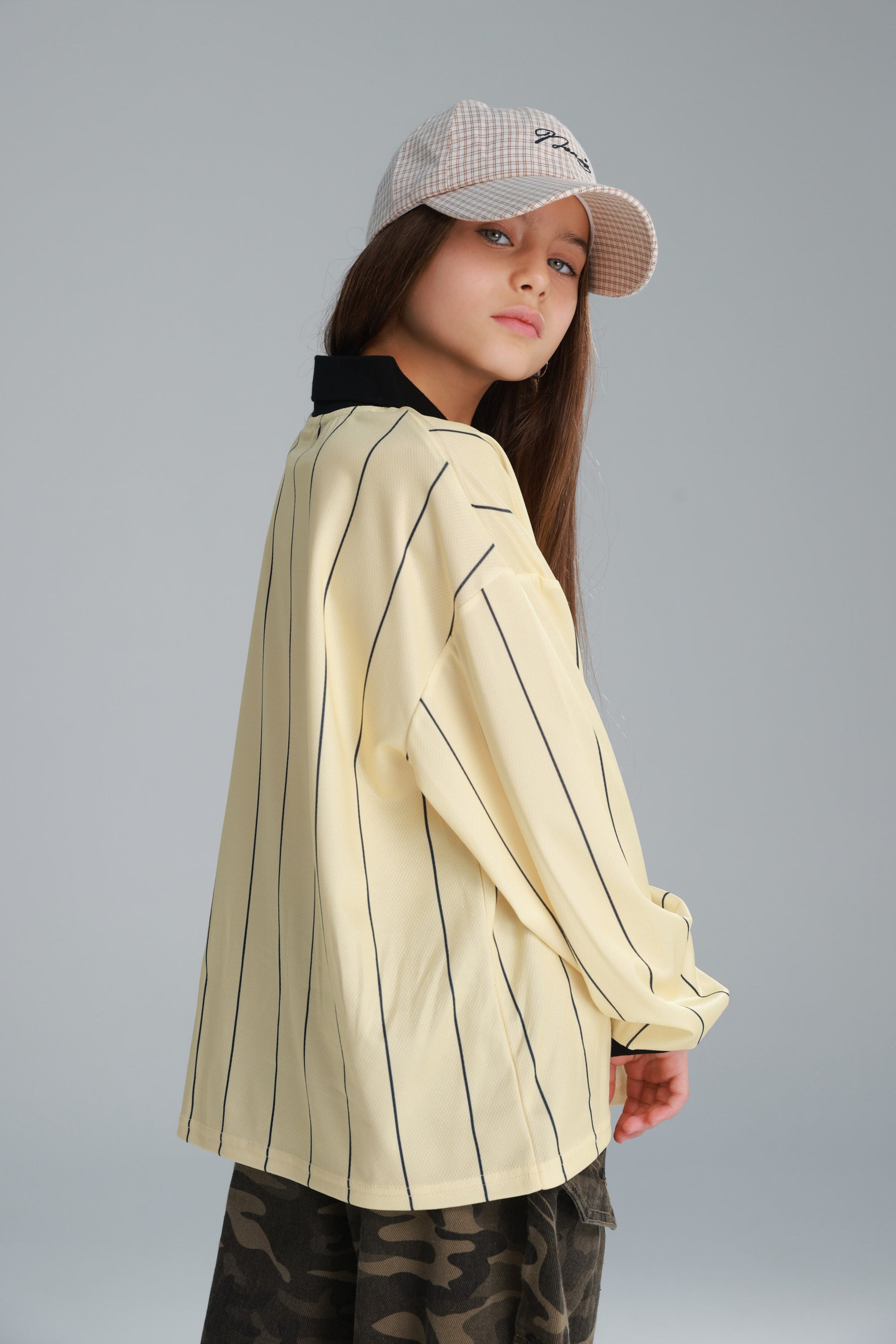 חולצת דאני צהוב חמאה