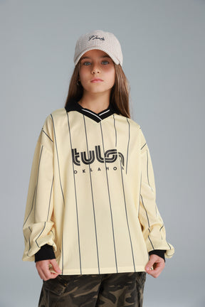 חולצת דאני צהוב חמאה