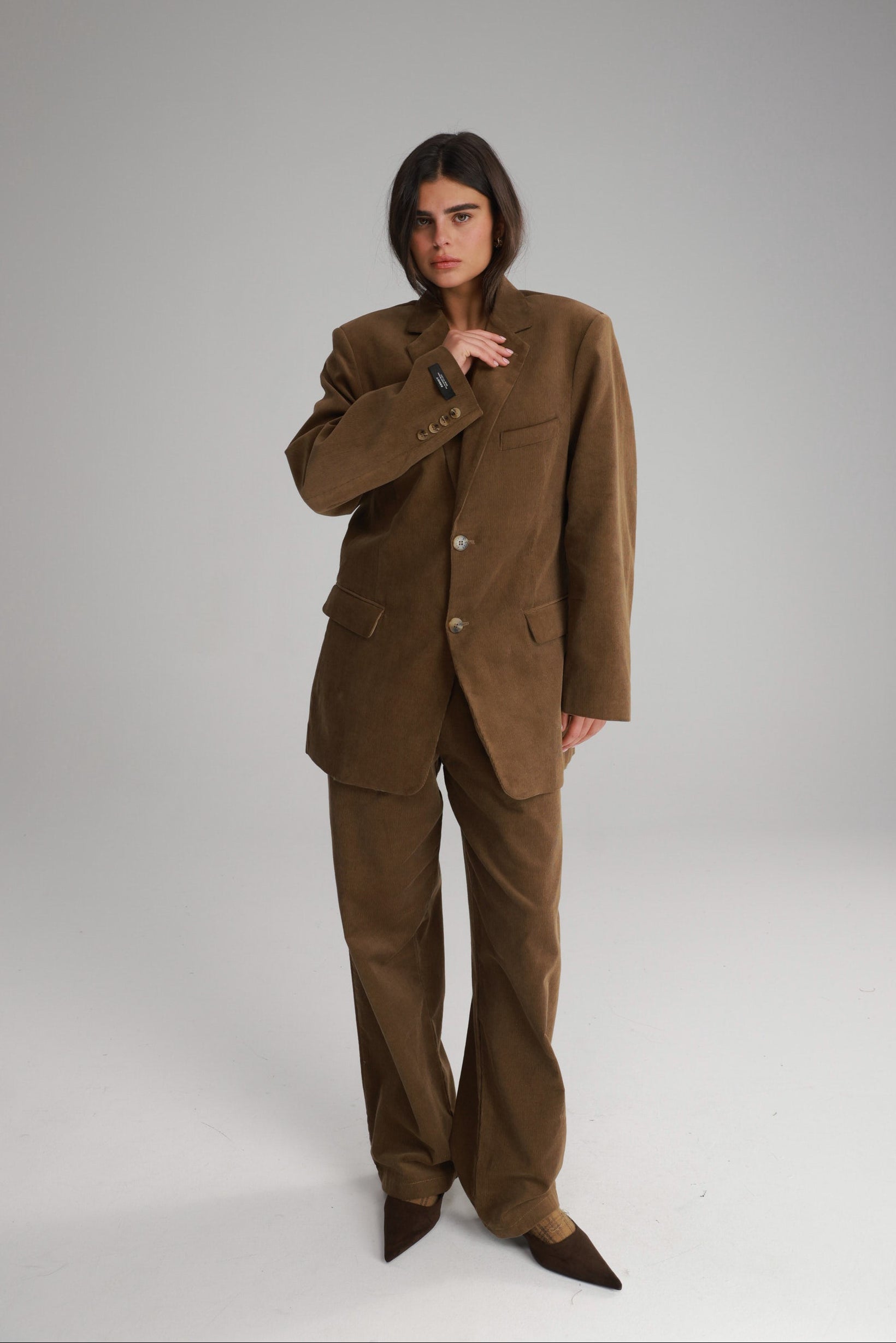 מכנסי מון קורדרוי חאקי