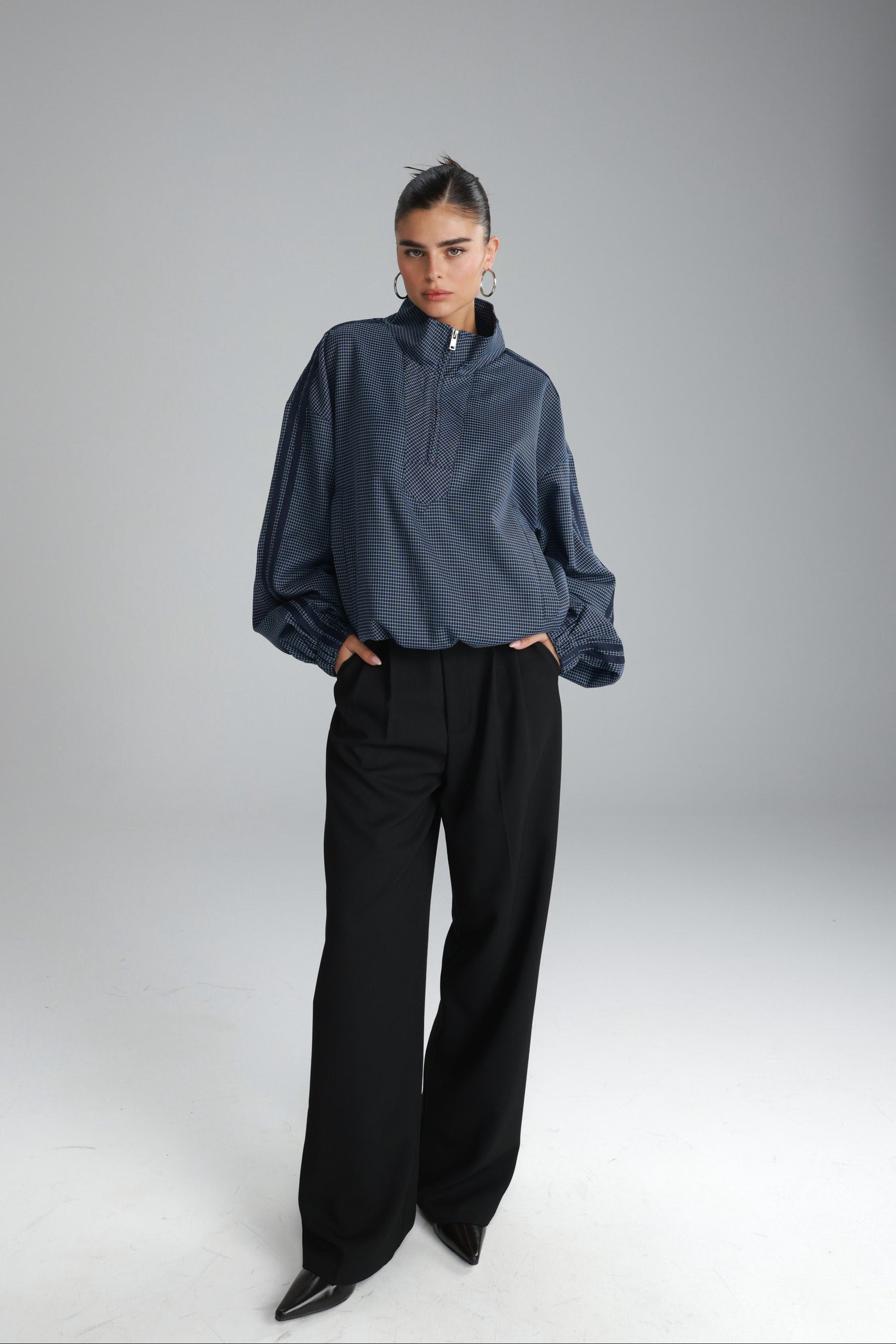 מכנסי דייזי שחורים