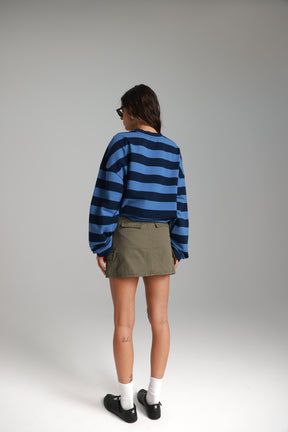 חצאית אליטה חאקי