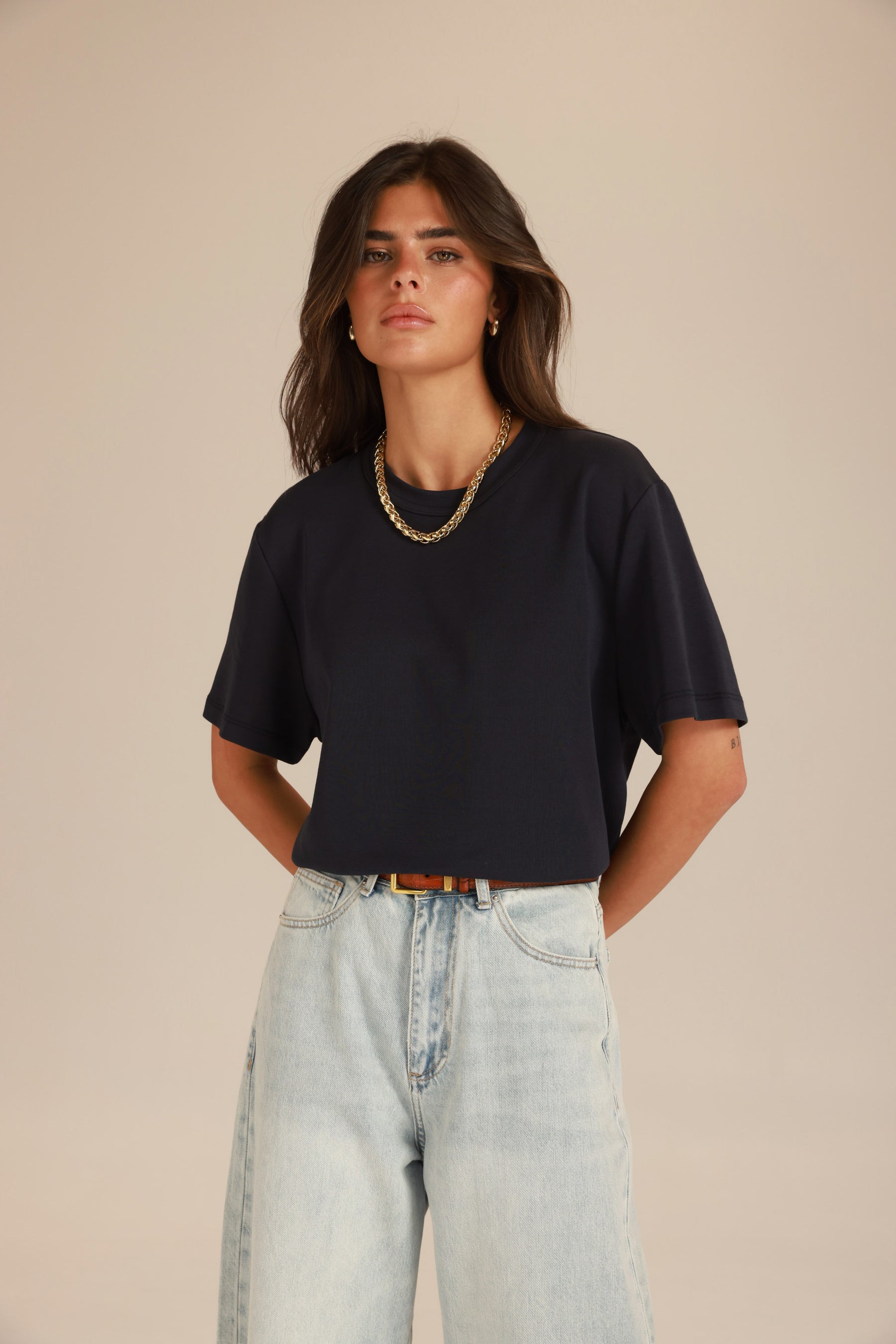 חולצת דקוטה נייבי