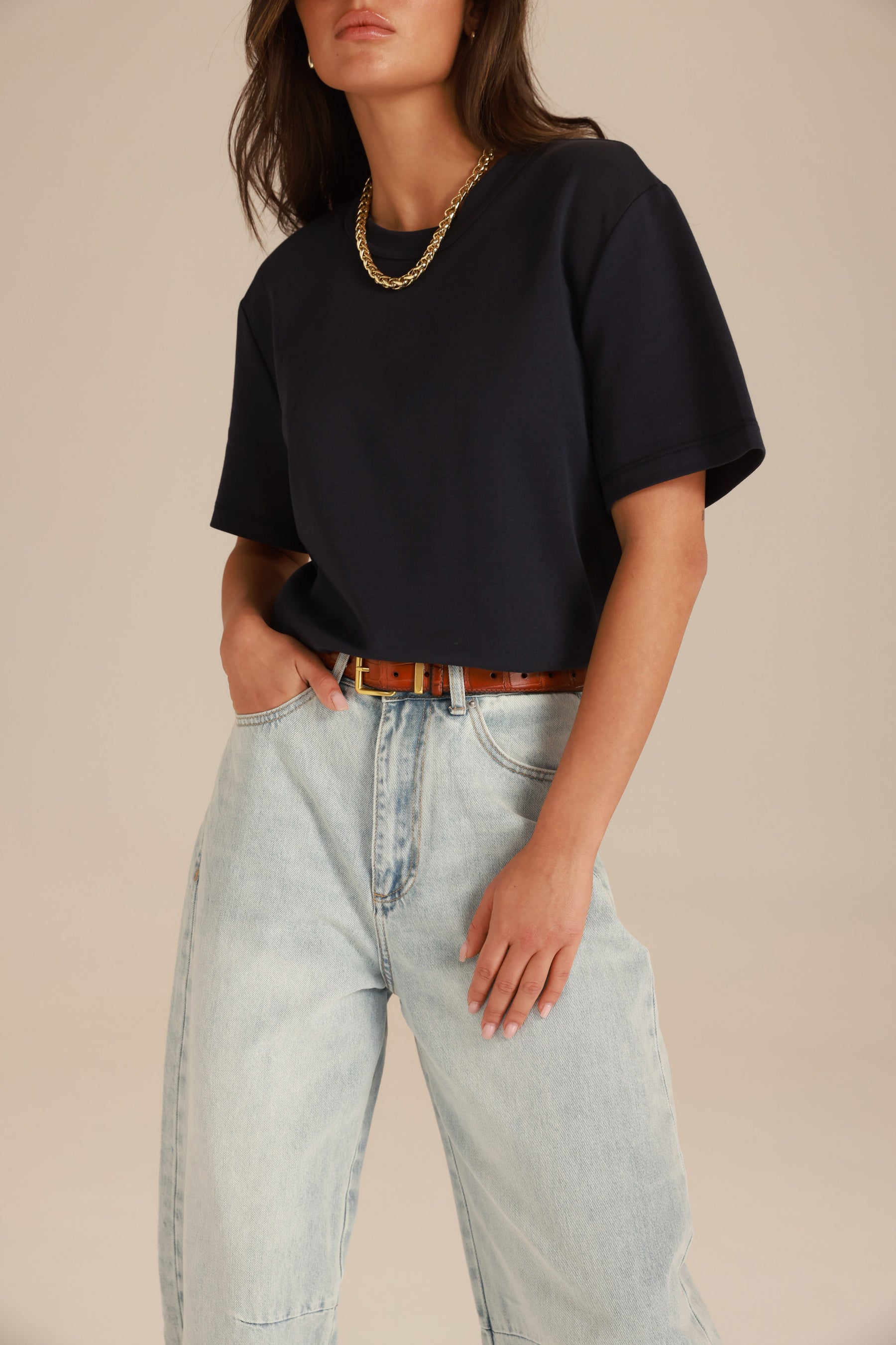 חולצת דקוטה נייבי