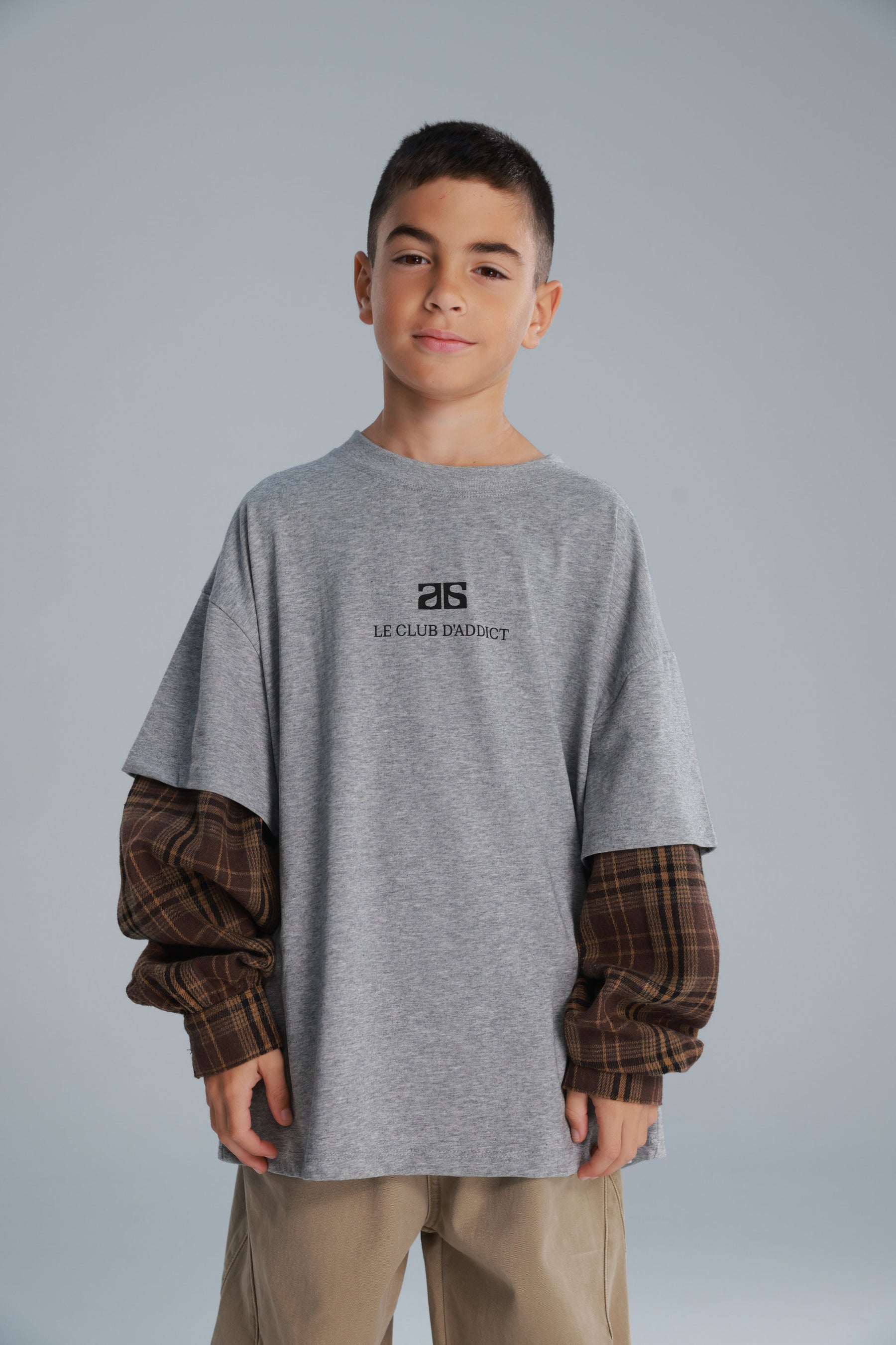 חולצת מדלן אפורה