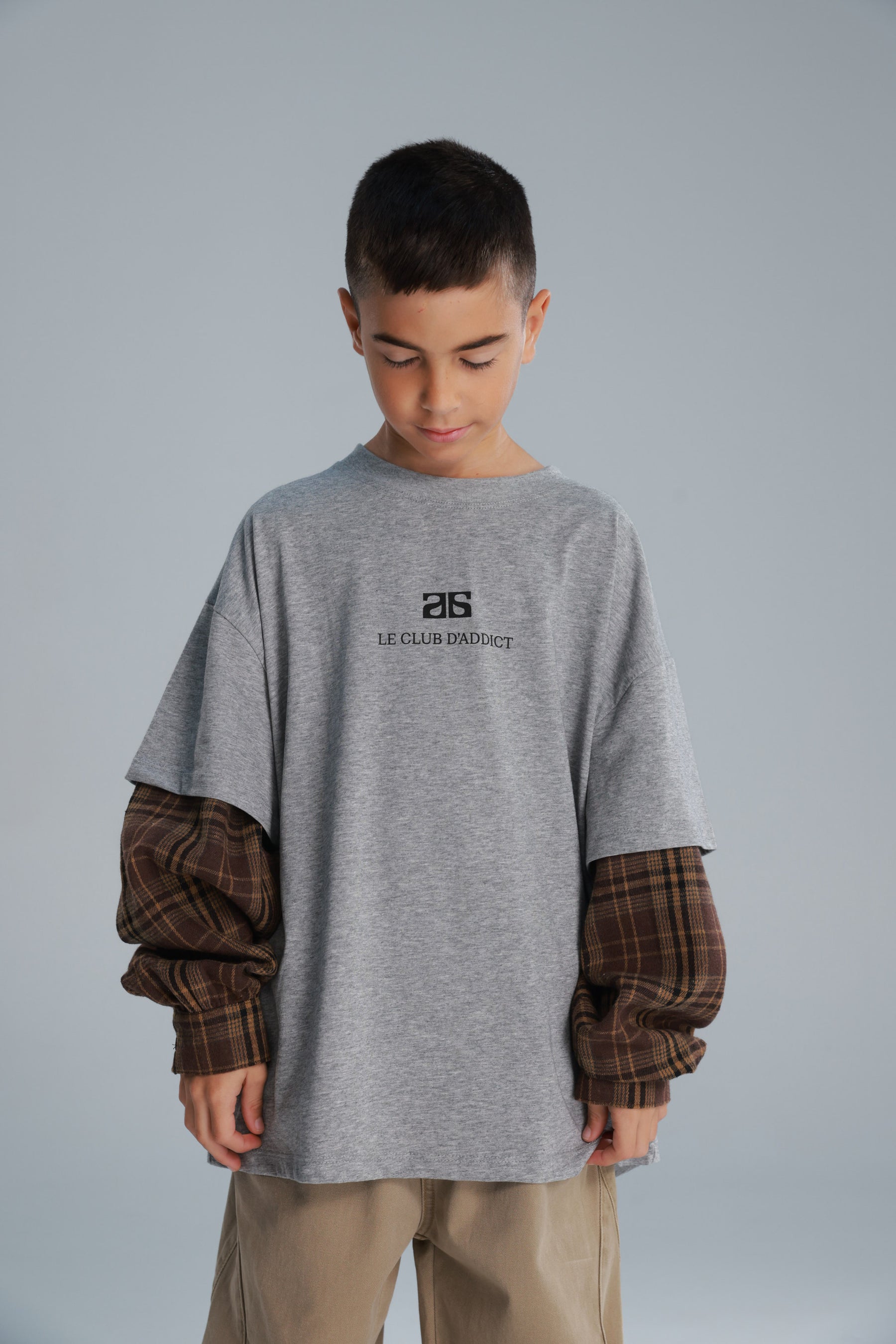 חולצת מדלן אפורה