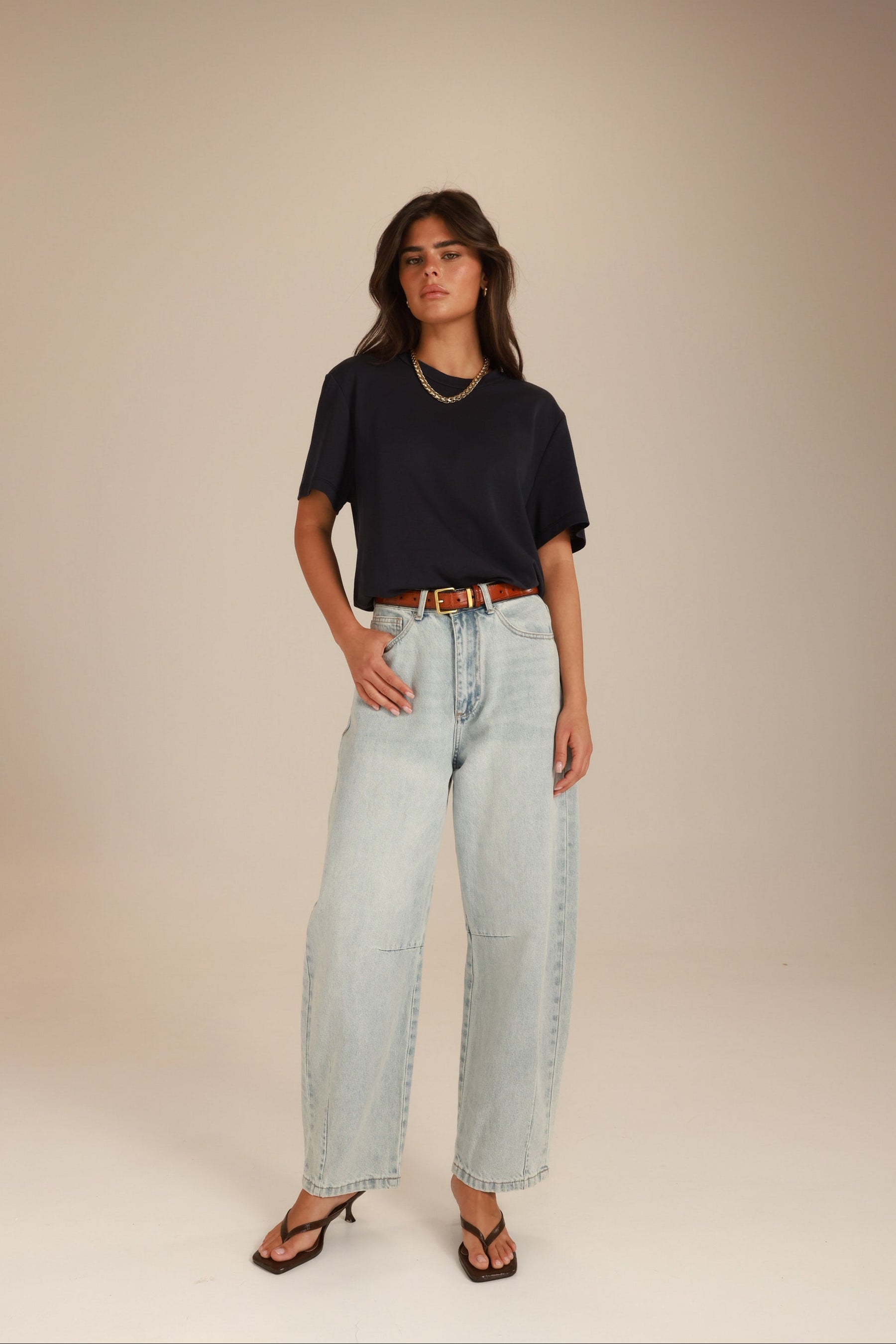 ג'ינס צ'ארלי כחול בהיר