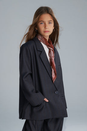 בלייזר בילי אפור