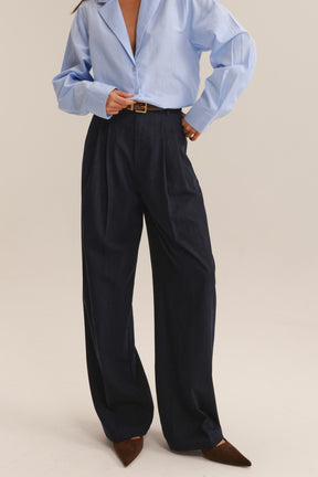 מכנסי זואי נייבי