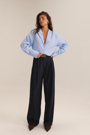 מכנסי זואי נייבי