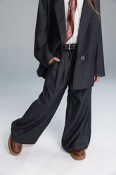 מכנסי טינה אפורים