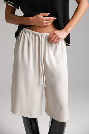 מכנסי מרלן שמנת