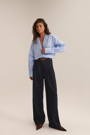 מכנסי זואי נייבי