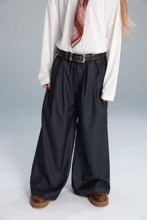 מכנסי טינה אפורים