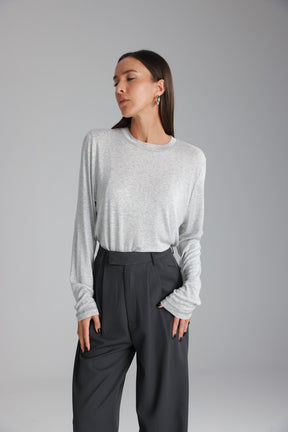 חולצת ביילין אפורה