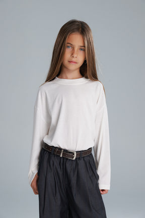 חולצת אנדריאנה לבנה