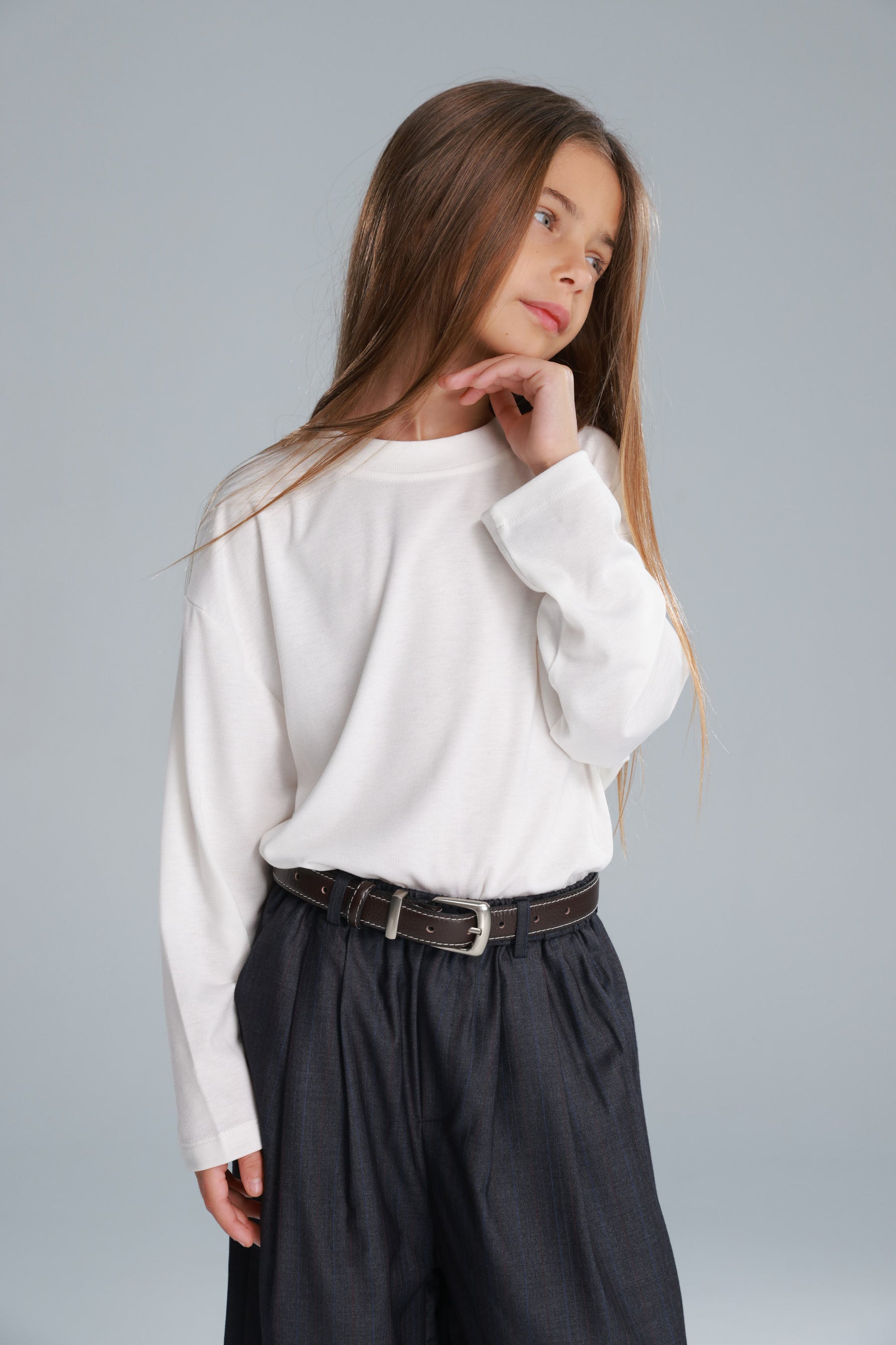 חולצת אנדריאנה לבנה