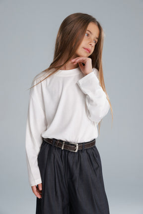 חולצת אנדריאנה לבנה