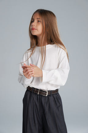 חולצת אנדריאנה לבנה