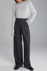 מכנסי דייזי אפור כהה