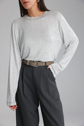 חולצת ביילין אפורה