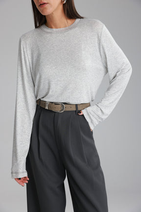 חולצת ביילין אפורה