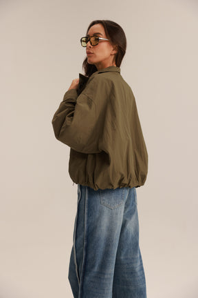 ג'קט בומבר פטריק חאקי