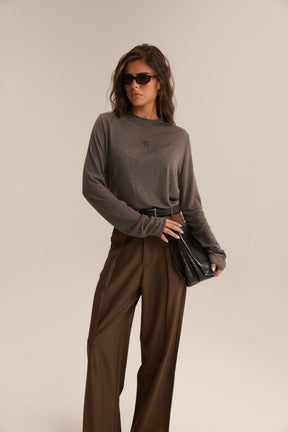 חולצת אלישה אפורה