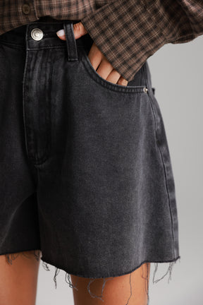 ג'ינס קצר לאונרדו שחור