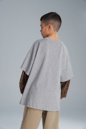 חולצת מדלן אפורה