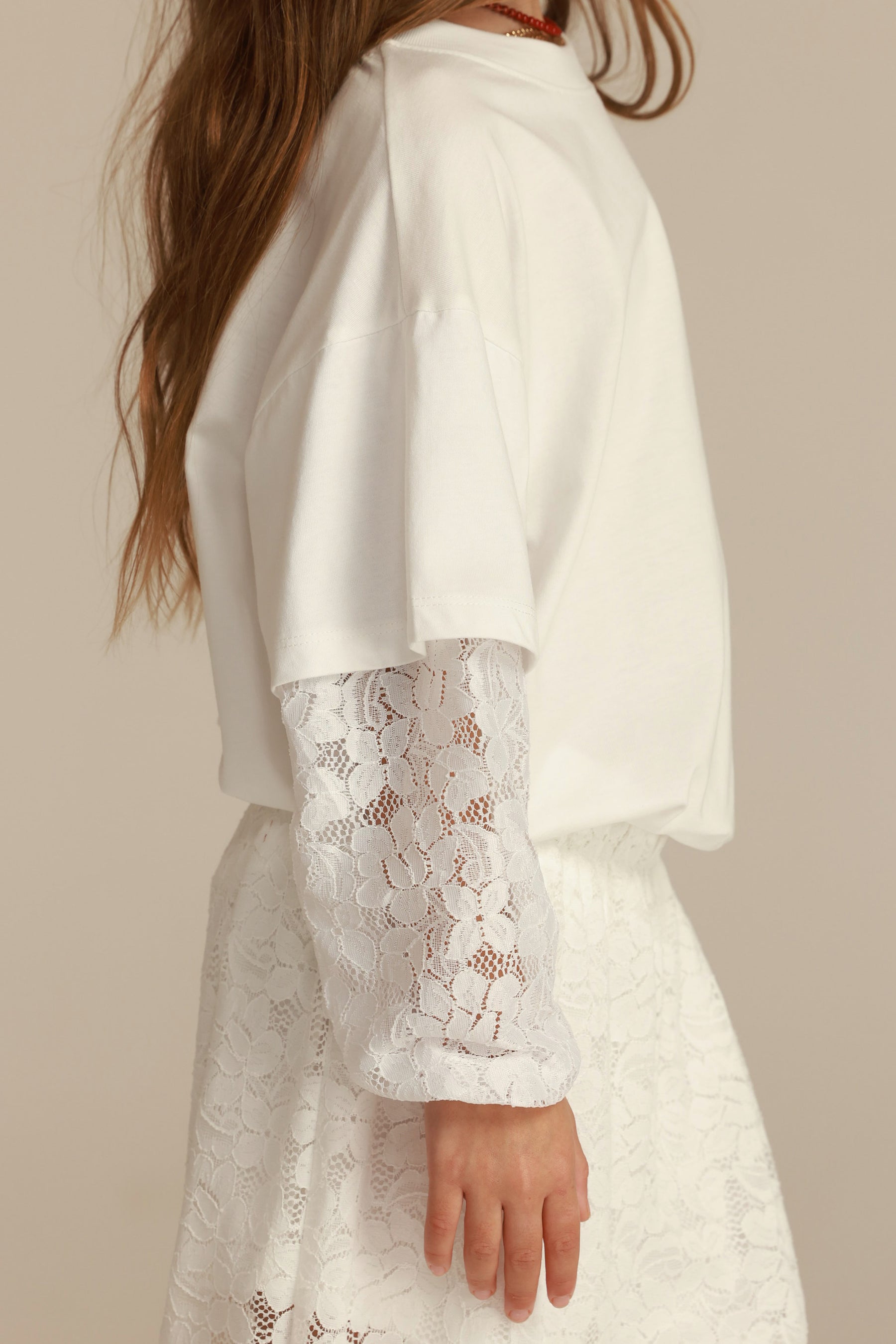 חולצת ליבר לבנה